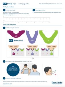Evora Full Sizing Guide