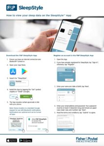 SleepStyle App Pairing Guide